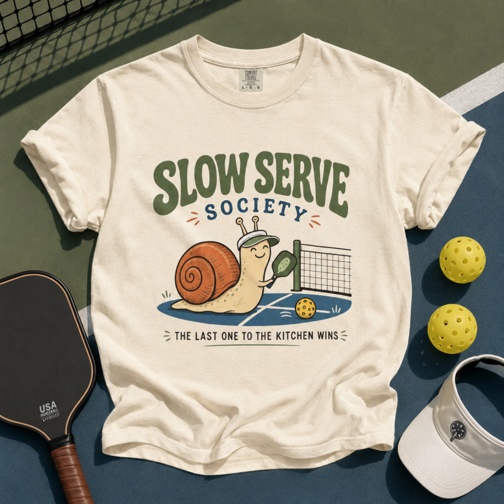 Slow Serve Society Pickleball T-Shirt