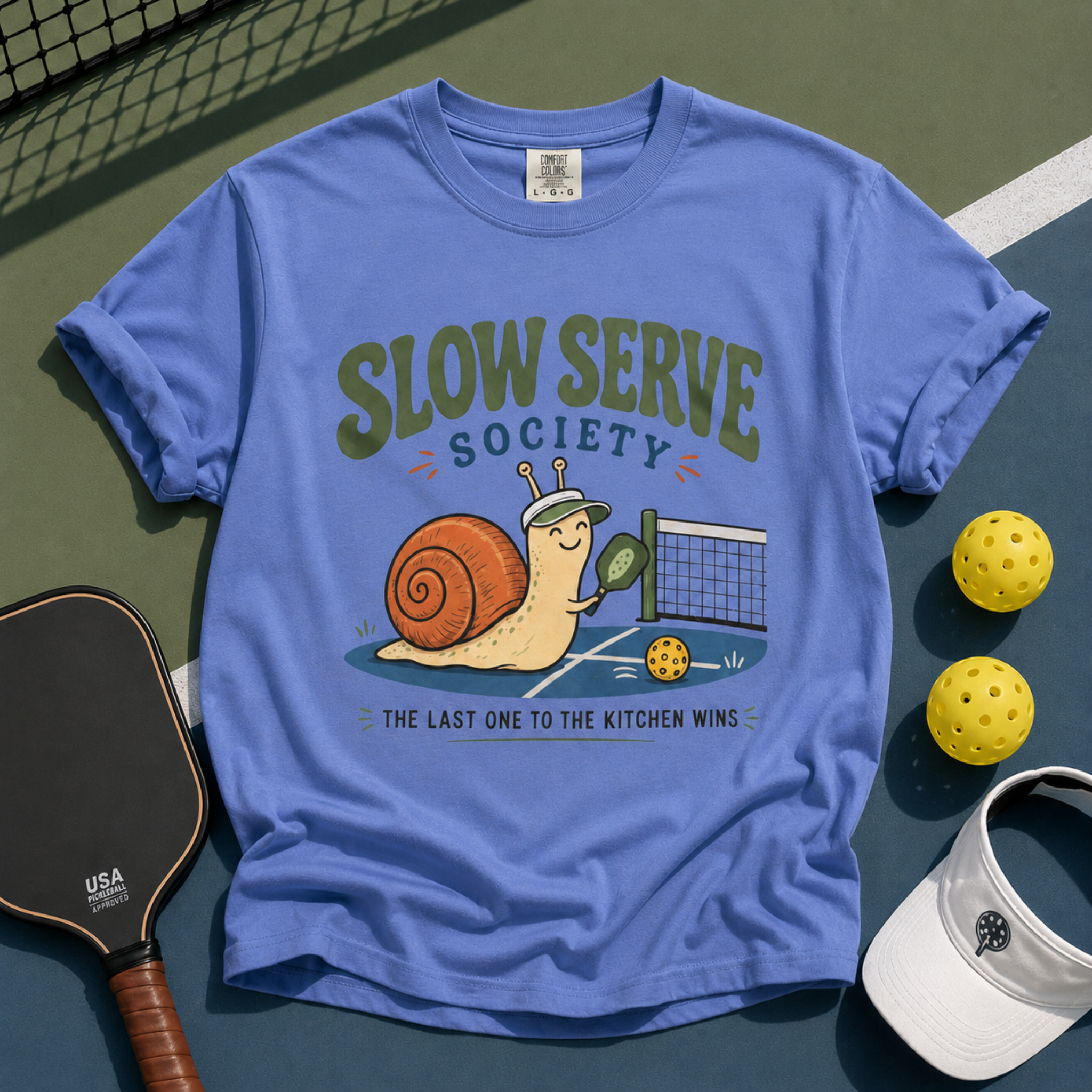 Slow Serve Society Pickleball T-Shirt