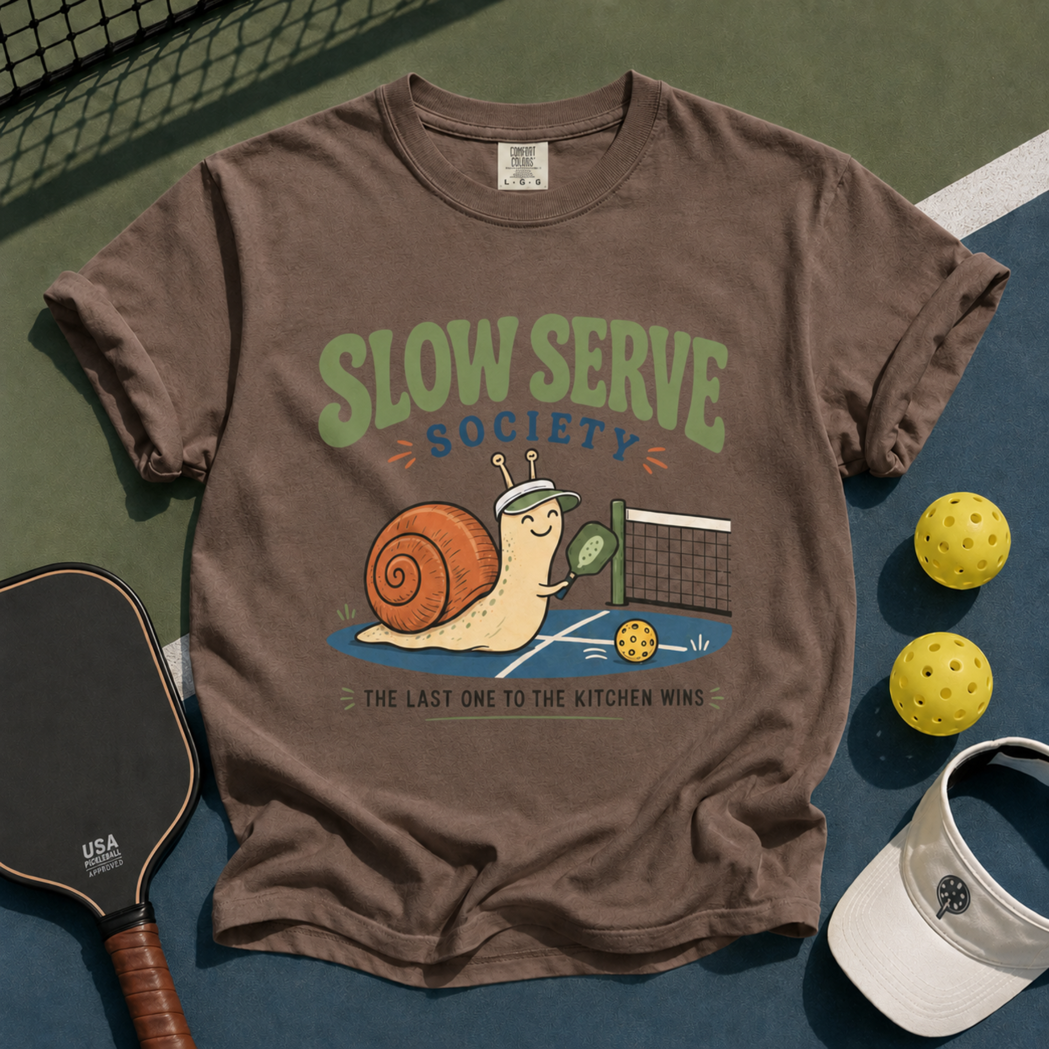 Slow Serve Society Pickleball T-Shirt