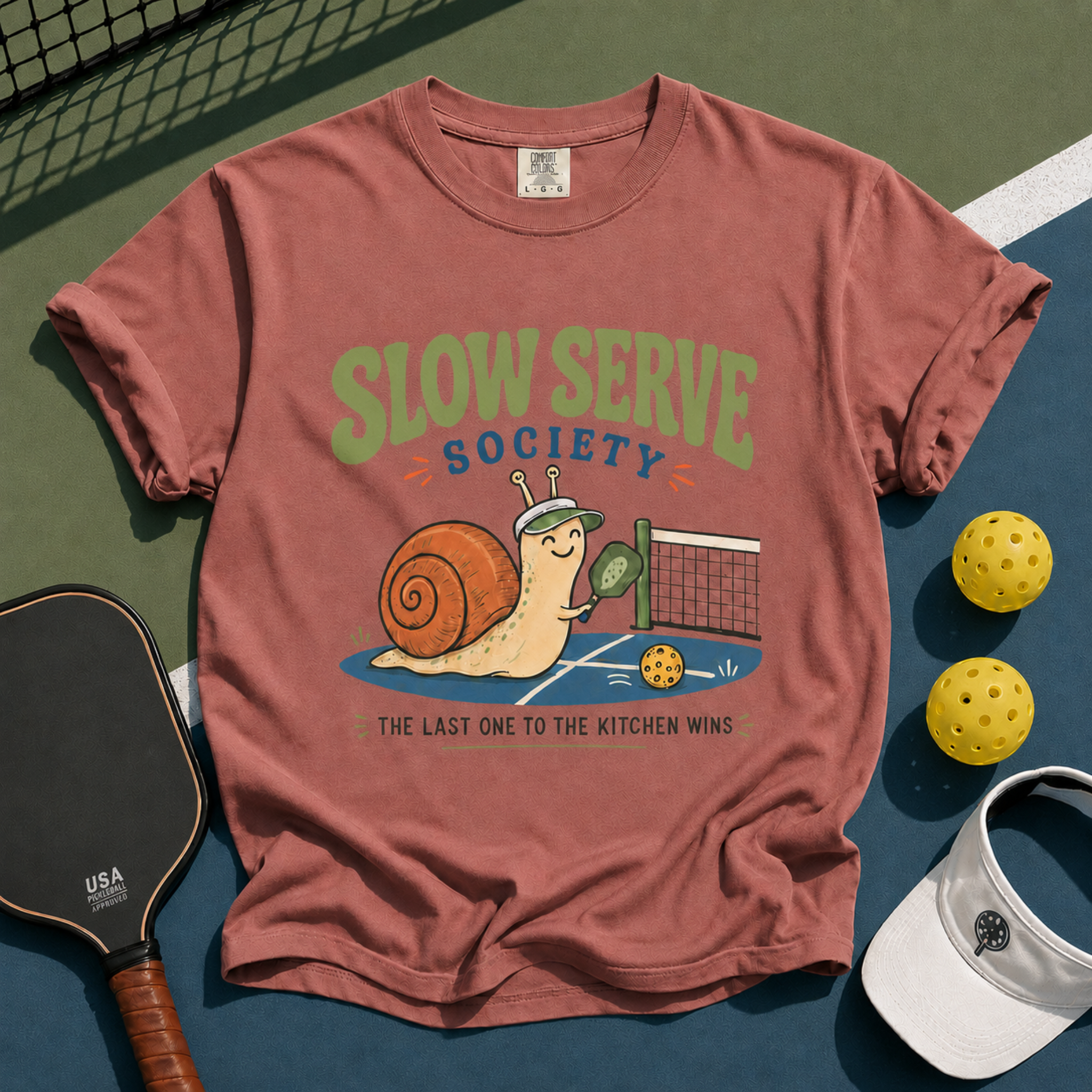 Slow Serve Society Pickleball T-Shirt