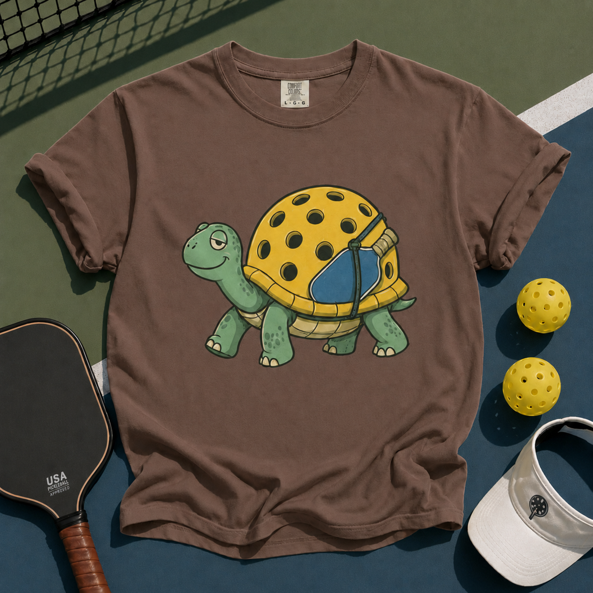 Pickleball Turtle T-Shirt