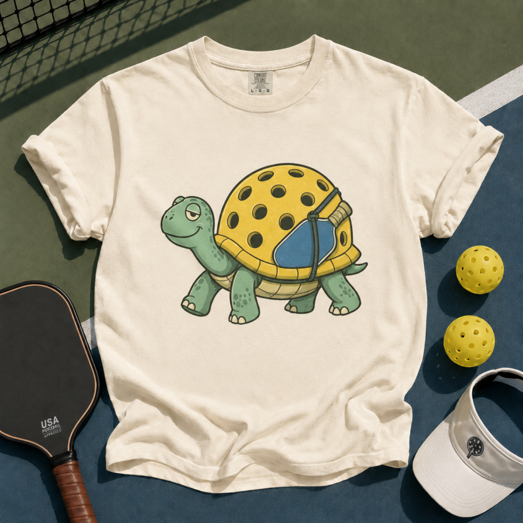 Pickleball Turtle T-Shirt