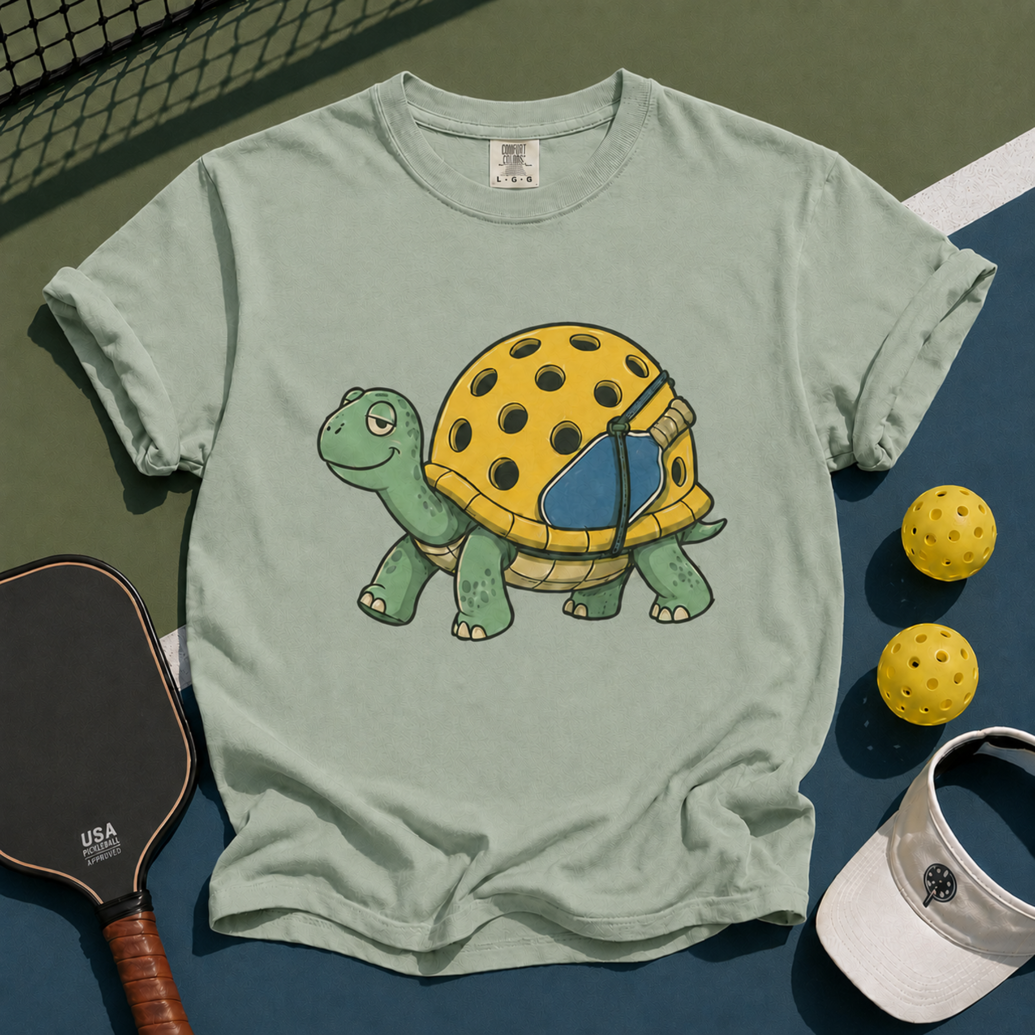 Pickleball Turtle T-Shirt
