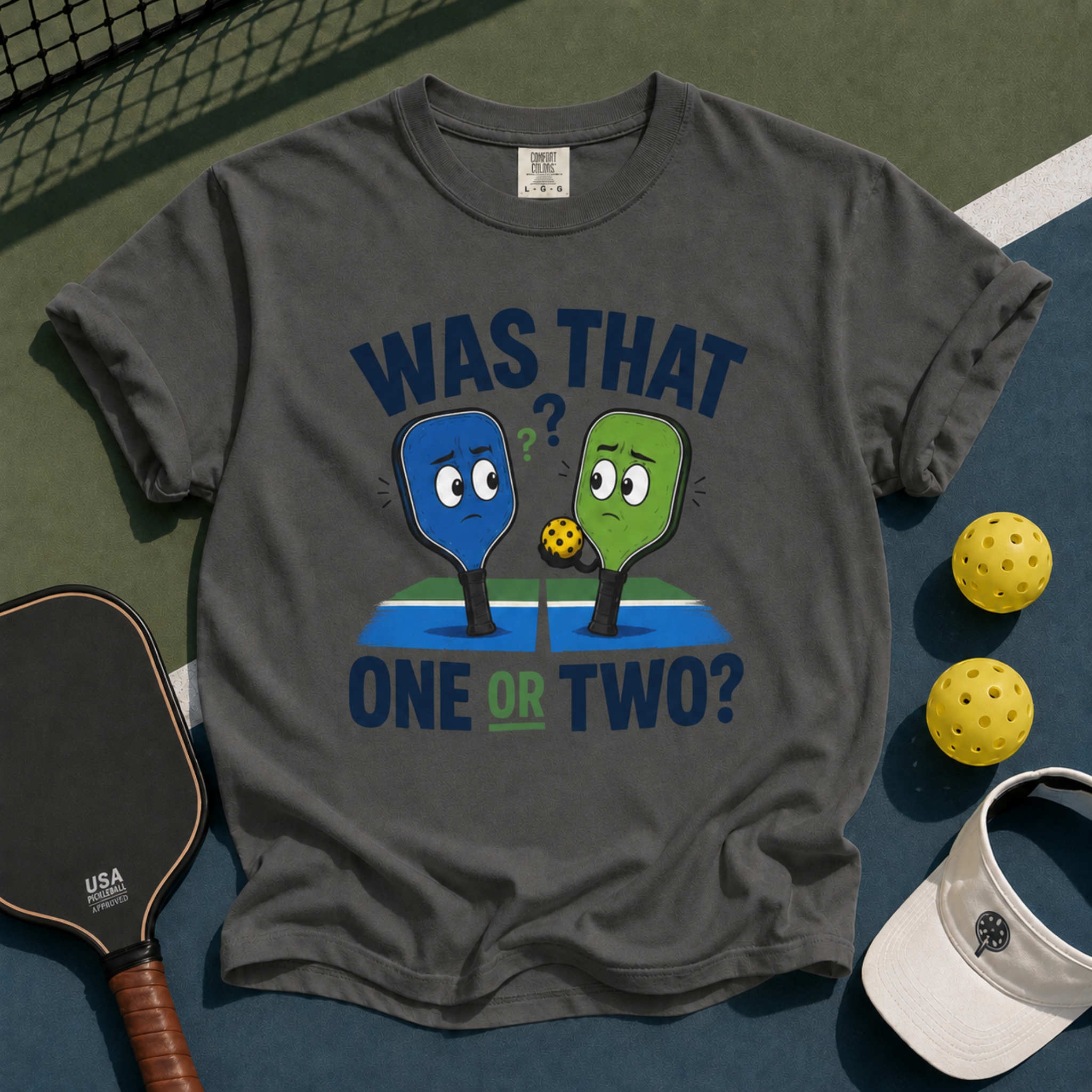 One or Two Pickleball T-Shirt