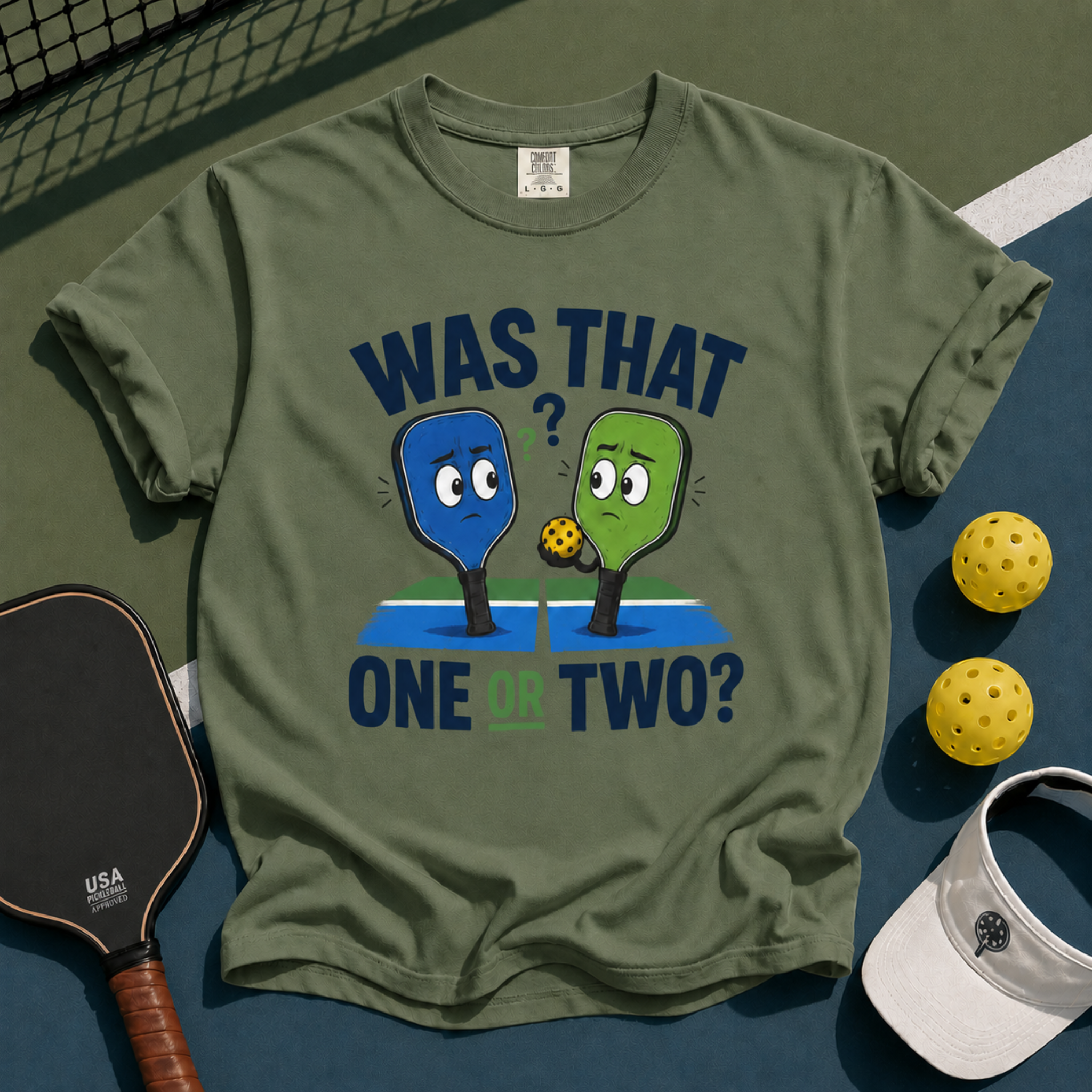 One or Two Pickleball T-Shirt