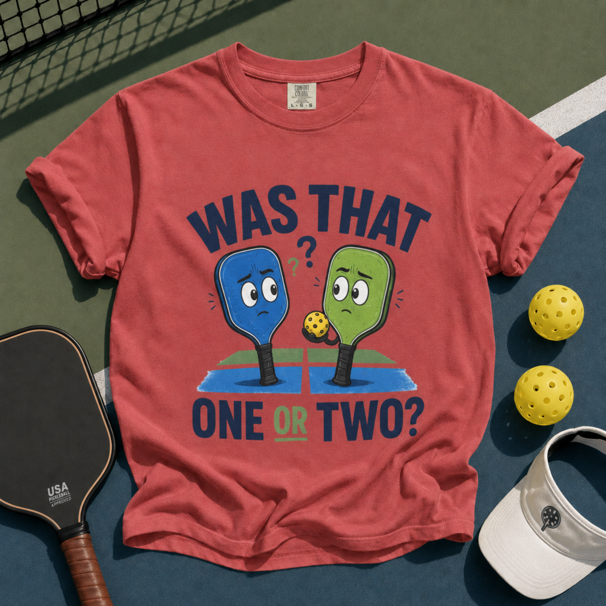 One or Two Pickleball T-Shirt