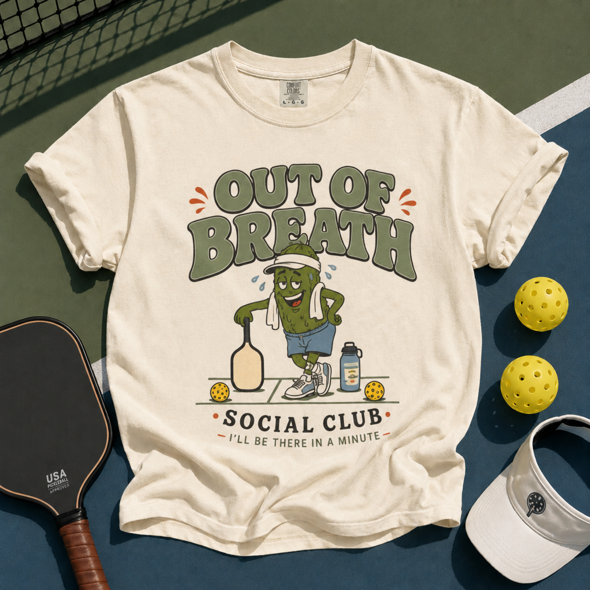 Out of Breath Pickleball T-Shirt
