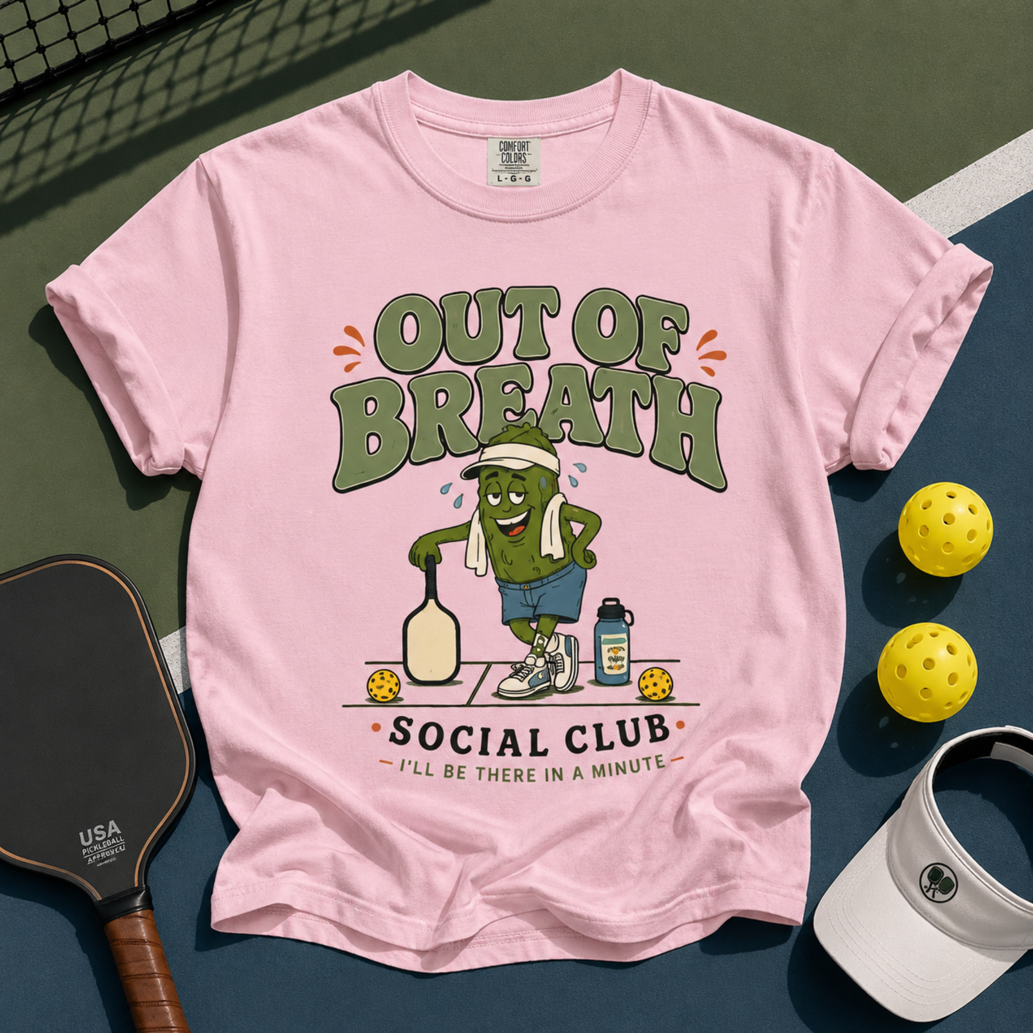 Out of Breath Pickleball T-Shirt