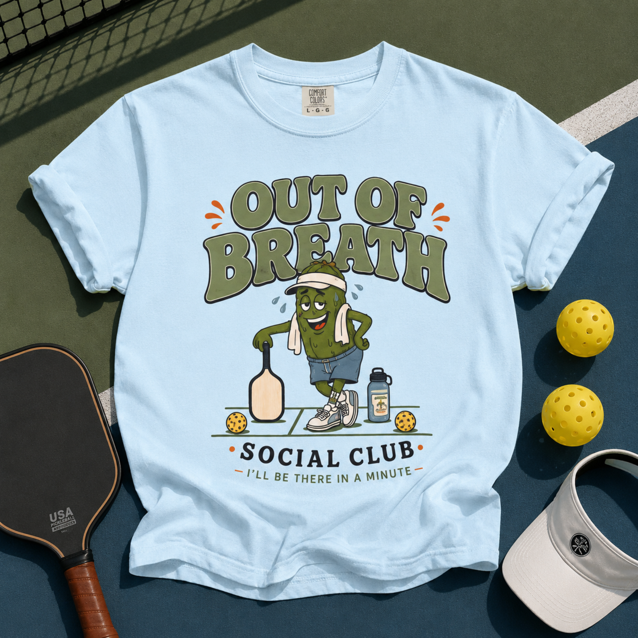 Out of Breath Pickleball T-Shirt
