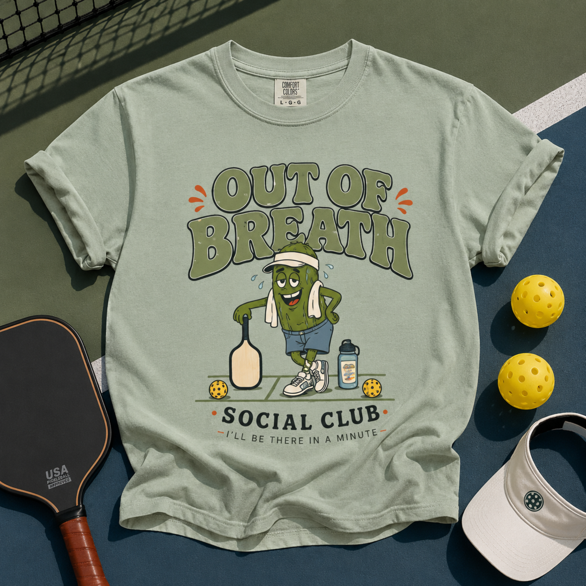 Out of Breath Pickleball T-Shirt