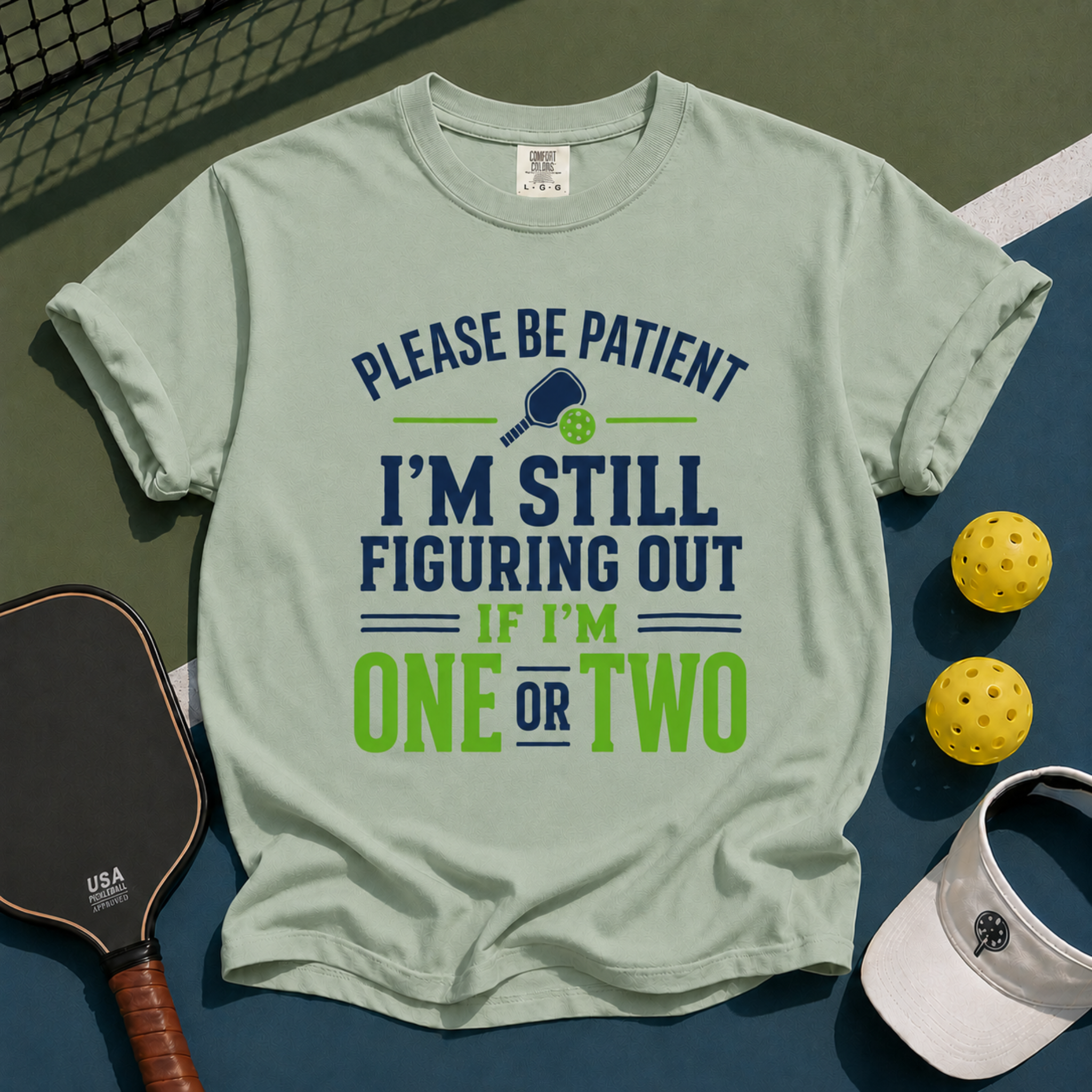 Please Be Patient Pickleball T-Shirt
